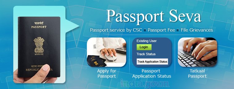 Indian Passport Apply Online Free (Image Source: Government of India)