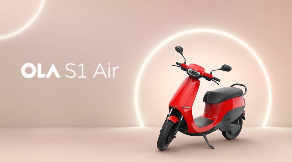 The Ola Electric S1 Air E-Scooter