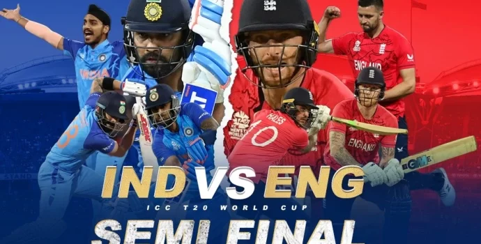 IND vs ENG Semi Final Match ICC Men's T20 World Cup 2022 (Image Source: insidesport)