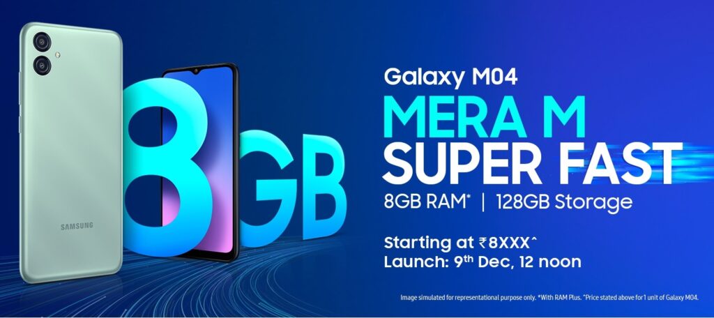 Samsung Galaxy M4 smartphone (Image source: Samsung)