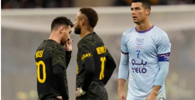 PSG vs Al Nassr-Al Hilal Highlights: Ronaldo, Messi (Image Source: Indian Express)