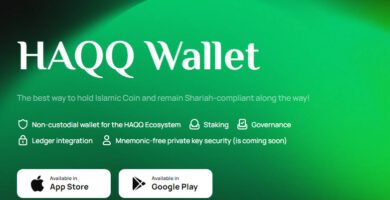 Haqq wallet, Islamic Coin, Halal CryptoCurrency (Image Source: HAQQWallet)