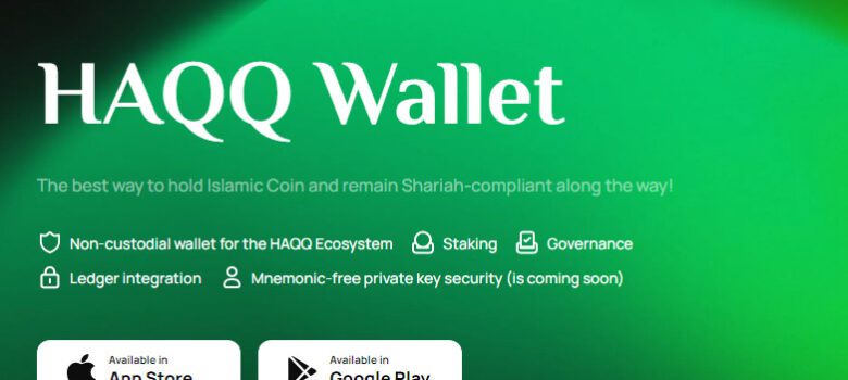 Haqq wallet, Islamic Coin, Halal CryptoCurrency (Image Source: HAQQWallet)