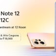 Redmi Note 12 and Redmi Note 12C launch Event Poster (Image Source: Mi.com)